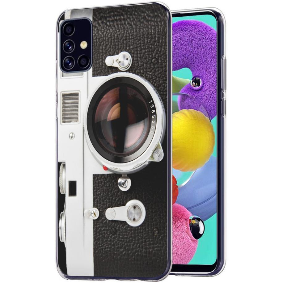 imoshion Design hoesje voor de Samsung Galaxy A51 - Classic Camera Zwart