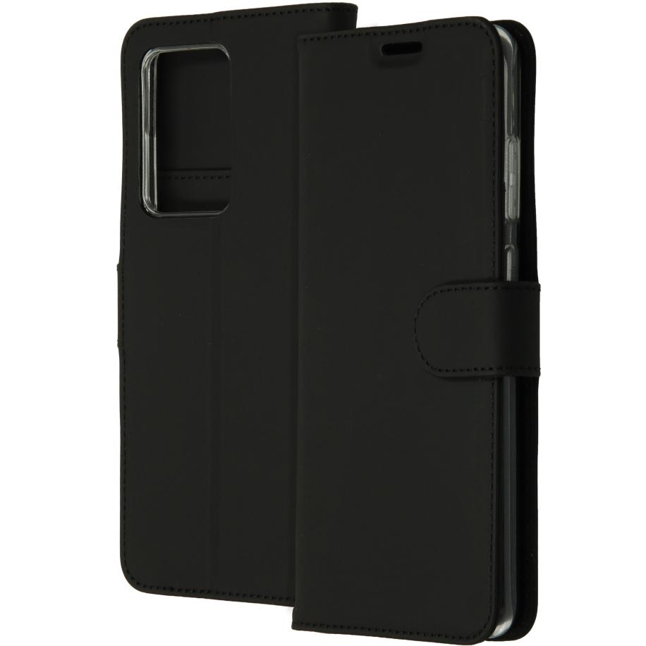 Accezz Wallet Softcase Bookcase voor de Samsung Galaxy S20 Ultra - Zwart Zwart