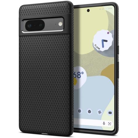 Spigen Liquid Air™ Backcover voor de Google Pixel 7 - Zwart