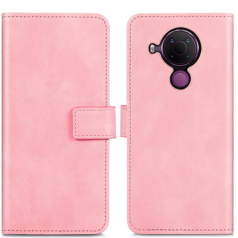 imoshion Luxe Bookcase voor de Nokia 5.4 - Roze Roze