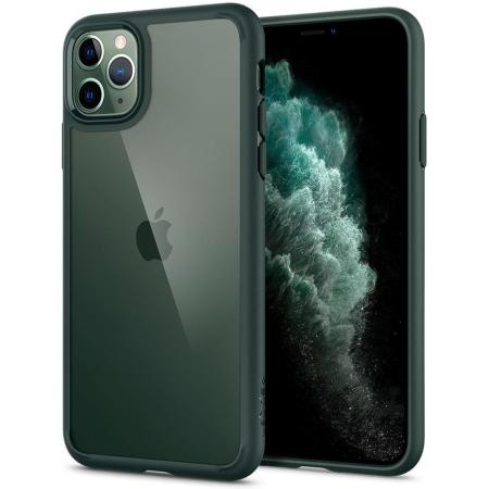 Spigen Ultra Hybrid Backcover voor de Apple iPhone 11 Pro - Groen