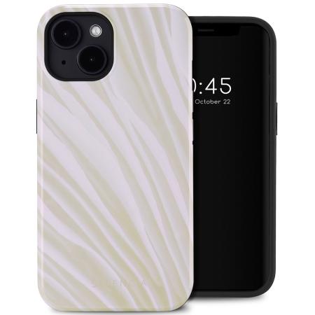 Selencia Vivid Backcover met MagSafe voor de Apple iPhone 14 - Nature Light Brown