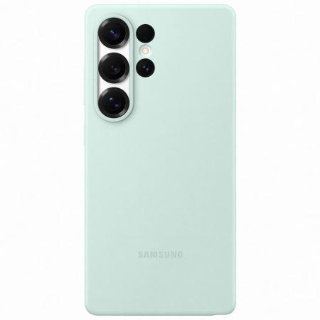 Originele Silicone Backcover voor de Samsung Galaxy S25 Ultra - Mint