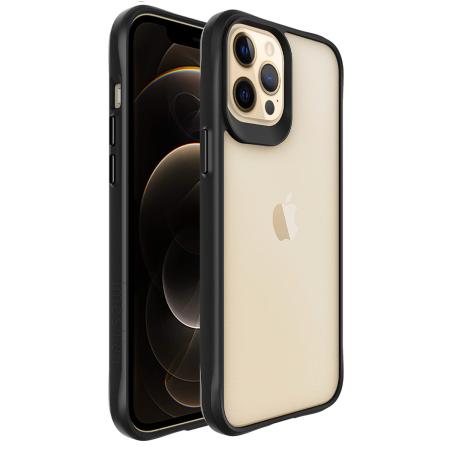 imoshion Rugged Hybrid Case voor de Apple iPhone 12 Pro Max - Zwart