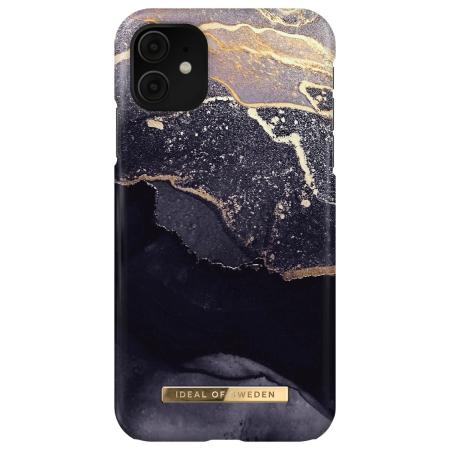 iDeal of Sweden Fashion Backcover voor de Apple iPhone 11 - Golden Twilight Marble