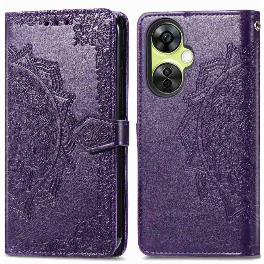 imoshion Mandala Bookcase voor de OnePlus Nord CE 3 / CE 3 Lite - Paars Paars