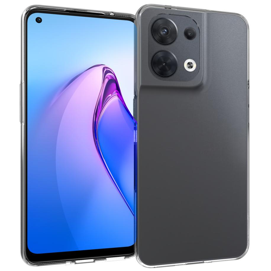 Accezz Clear Backcover voor de Oppo Reno 8 5G - Transparant Transparant