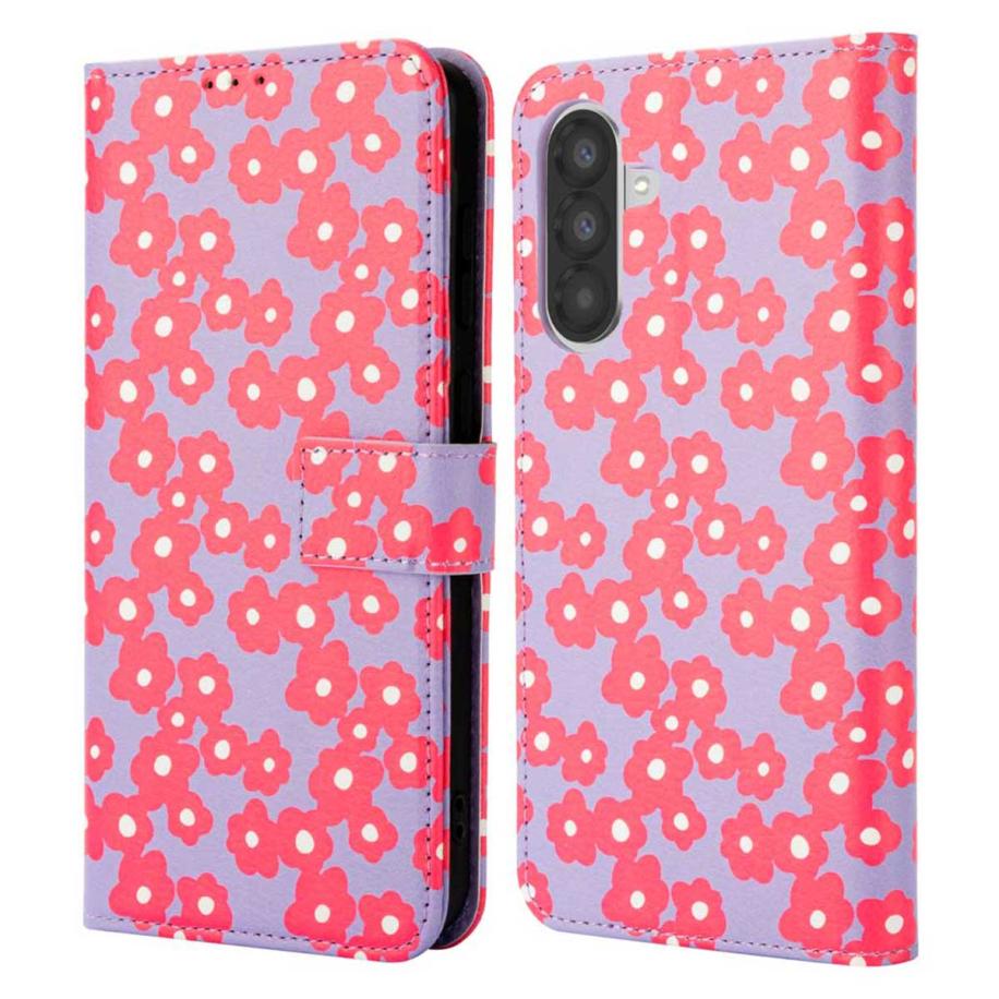 imoshion Design Bookcase voor de Samsung Galaxy A56 - Dusty Rose Blossoms Multicolor