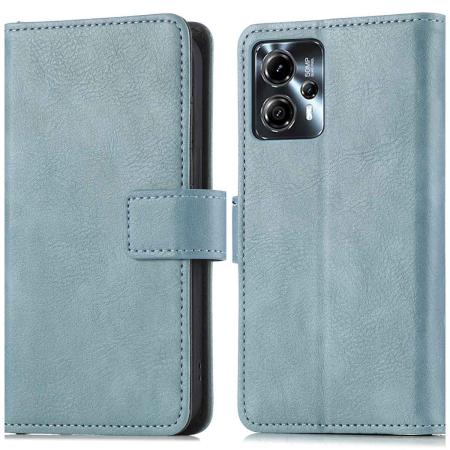 imoshion Luxe Bookcase voor de Motorola Moto G13 / G23 - Lichtblauw