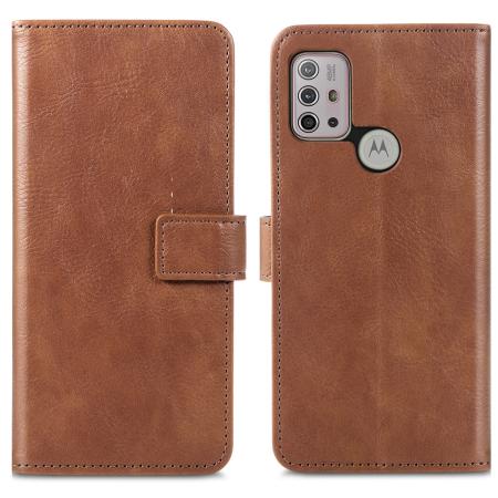 imoshion Luxe Bookcase voor de Motorola Moto G30 / G20 / G10 (Power) - Bruin