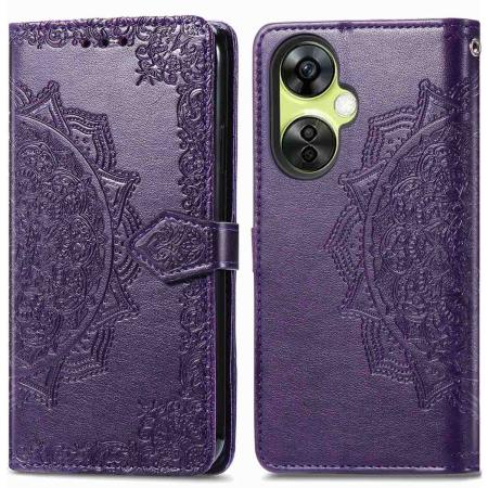 imoshion Mandala Bookcase voor de OnePlus Nord CE 3 / CE 3 Lite - Paars