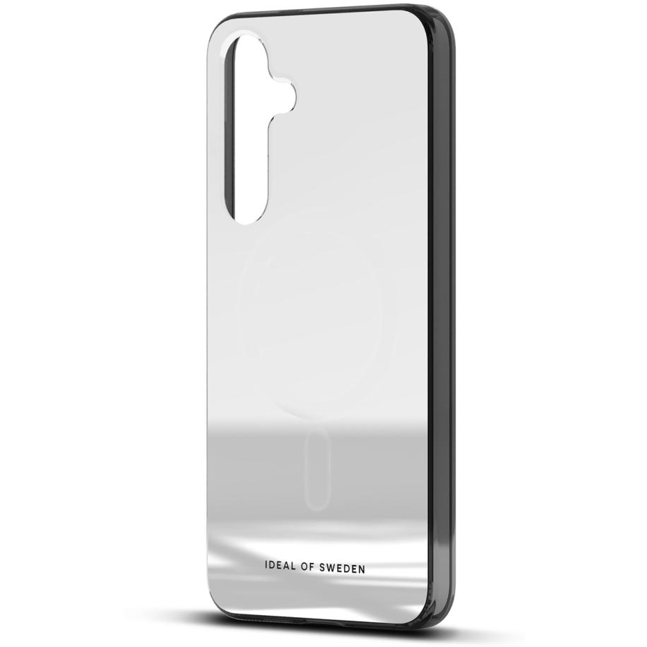 iDeal of Sweden Mirror Case met MagSafe voor de Samsung Galaxy S24 Plus - Mirror Zilver