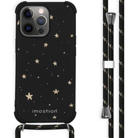 imoshion Design hoesje met koord voor de iPhone 13 Pro Max - Stars Gold