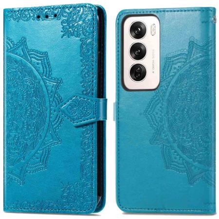 imoshion Mandala Bookcase voor de Oppo Reno 12 Pro - Turquoise