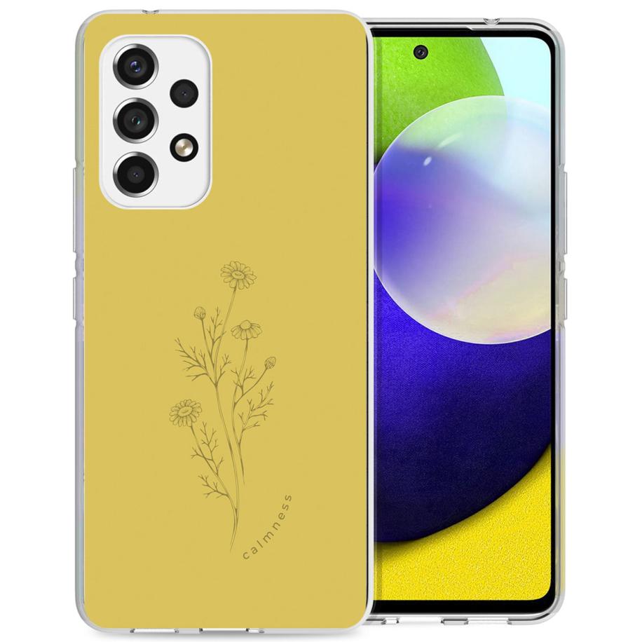 imoshion Design hoesje voor de Samsung Galaxy A53 - Floral Lime Groen
