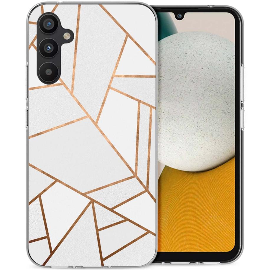 imoshion Design hoesje voor de Samsung Galaxy A34 (5G) - White Graphic Multicolor