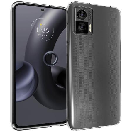 Accezz Clear Backcover voor de Motorola Edge 30 Neo - Transparant