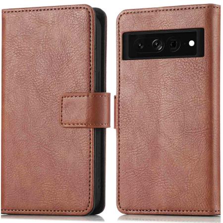 imoshion Luxe Bookcase voor de Google Pixel 7 Pro - Bruin