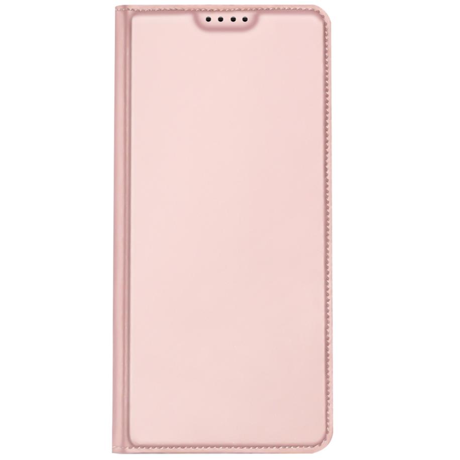 Dux Ducis Slim Softcase Bookcase voor de Samsung Galaxy A54 (5G) - Rosé Goud Rose goud