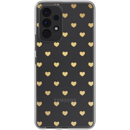 imoshion Design hoesje voor de Samsung Galaxy A53 - Golden Hearts