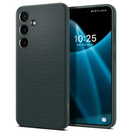 Spigen Liquid Air™ Backcover voor de Samsung Galaxy S24 - Abyss Green