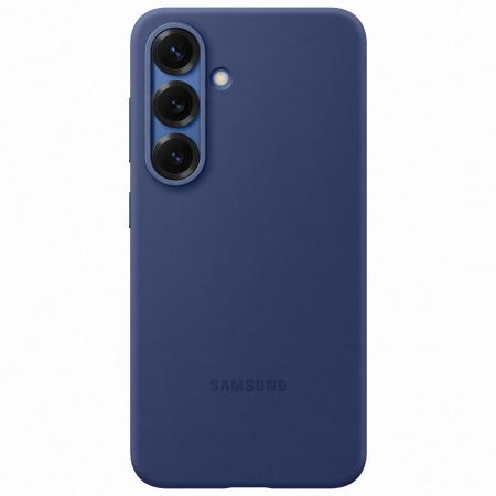 Originele Silicone Backcover voor de Samsung Galaxy S25 - Blauw