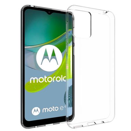 Accezz Clear Backcover voor de Motorola Moto E13 - Transparant