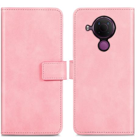 imoshion Luxe Bookcase voor de Nokia 5.4 - Roze