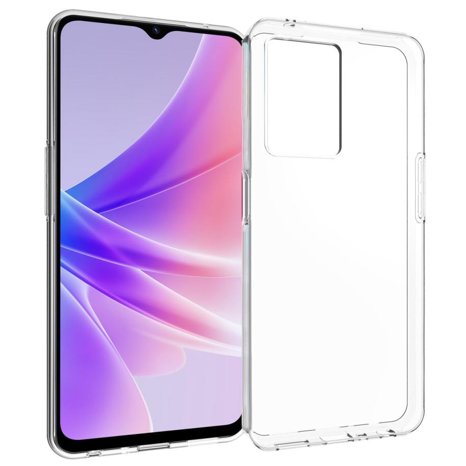 Accezz Clear Backcover voor de Oppo A77 - Transparant Transparant