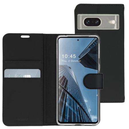 Accezz Wallet Softcase Bookcase voor de Google Pixel 7 Pro - Zwart