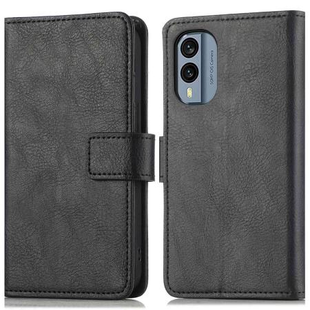 imoshion Luxe Bookcase voor de Nokia X30 - Zwart