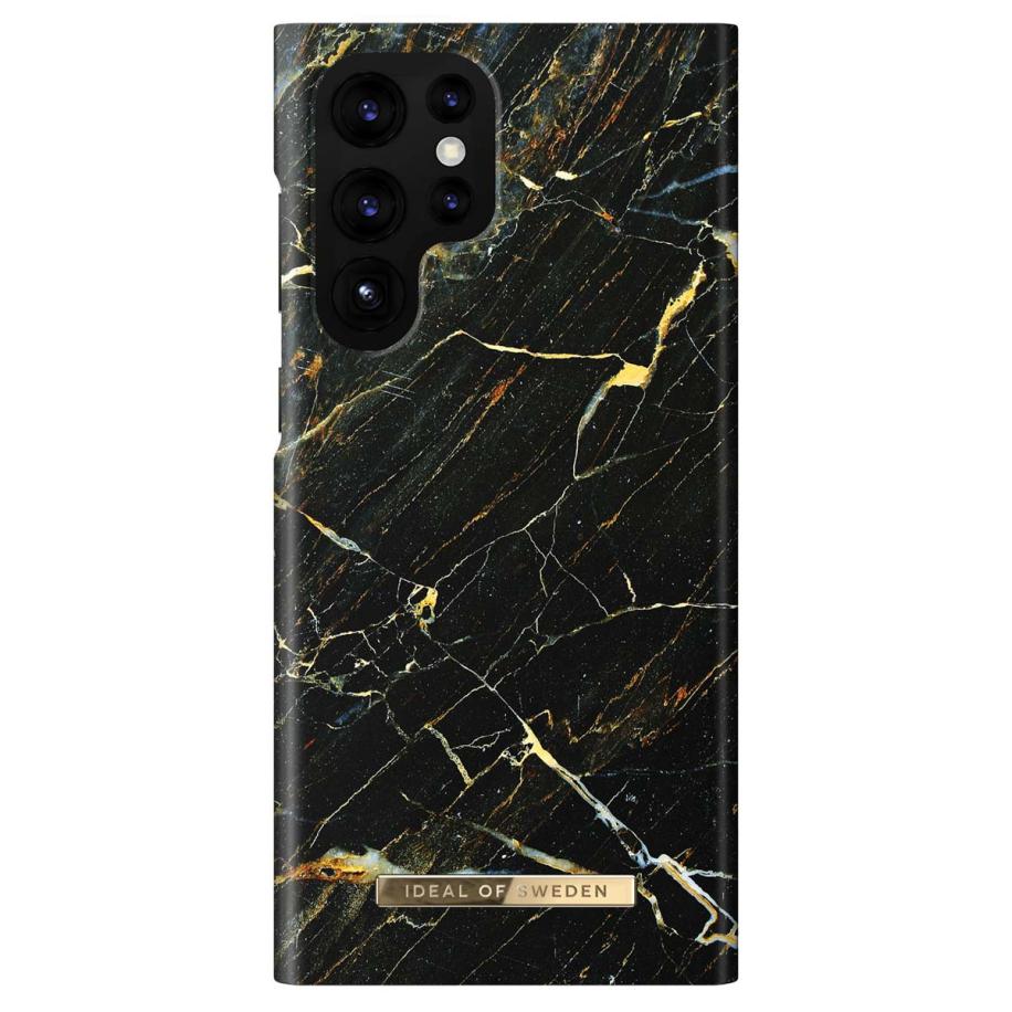 iDeal of Sweden Fashion Backcover voor de Samsung Galaxy S22 Ultra - Port Laurent Marble Multicolor