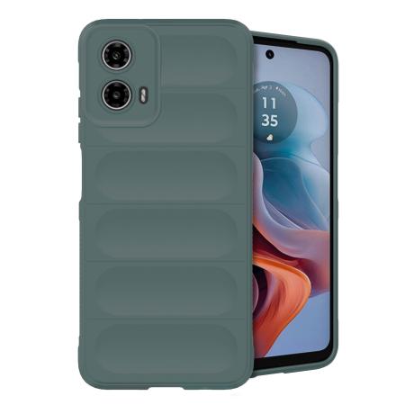 imoshion EasyGrip Backcover voor de Motorola Moto G34 - Donkergroen