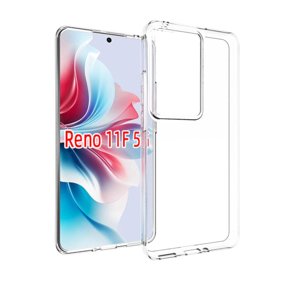 Accezz Clear Backcover voor de Oppo Reno 11 F - Transparant Transparant