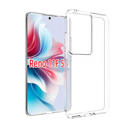Accezz Clear Backcover voor de Oppo Reno 11 F - Transparant