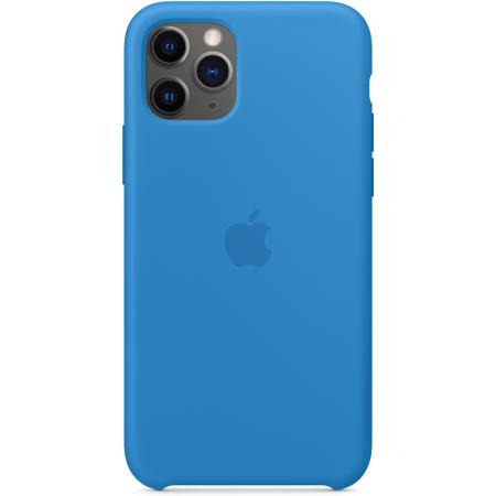 Silicone Backcover voor de Apple iPhone 11 Pro - Surf Blue