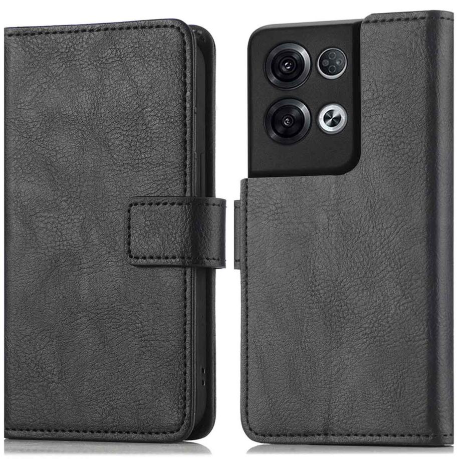 imoshion Luxe Bookcase voor de Oppo Reno 8 Pro 5G - Zwart Zwart