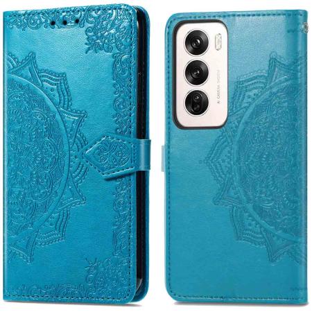 imoshion Mandala Bookcase voor de Oppo Reno 12 - Turquoise
