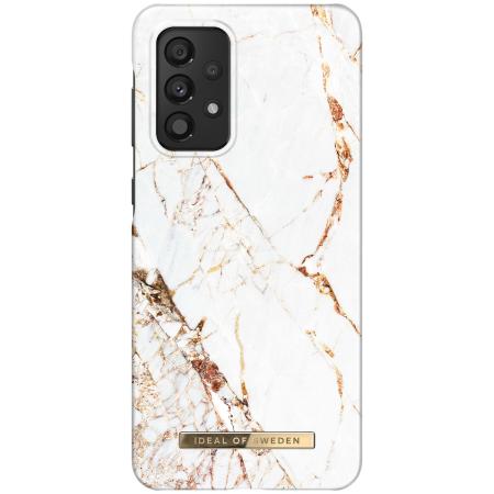 iDeal of Sweden Fashion Backcover voor de Samsung Galaxy A33 - Carrara Gold