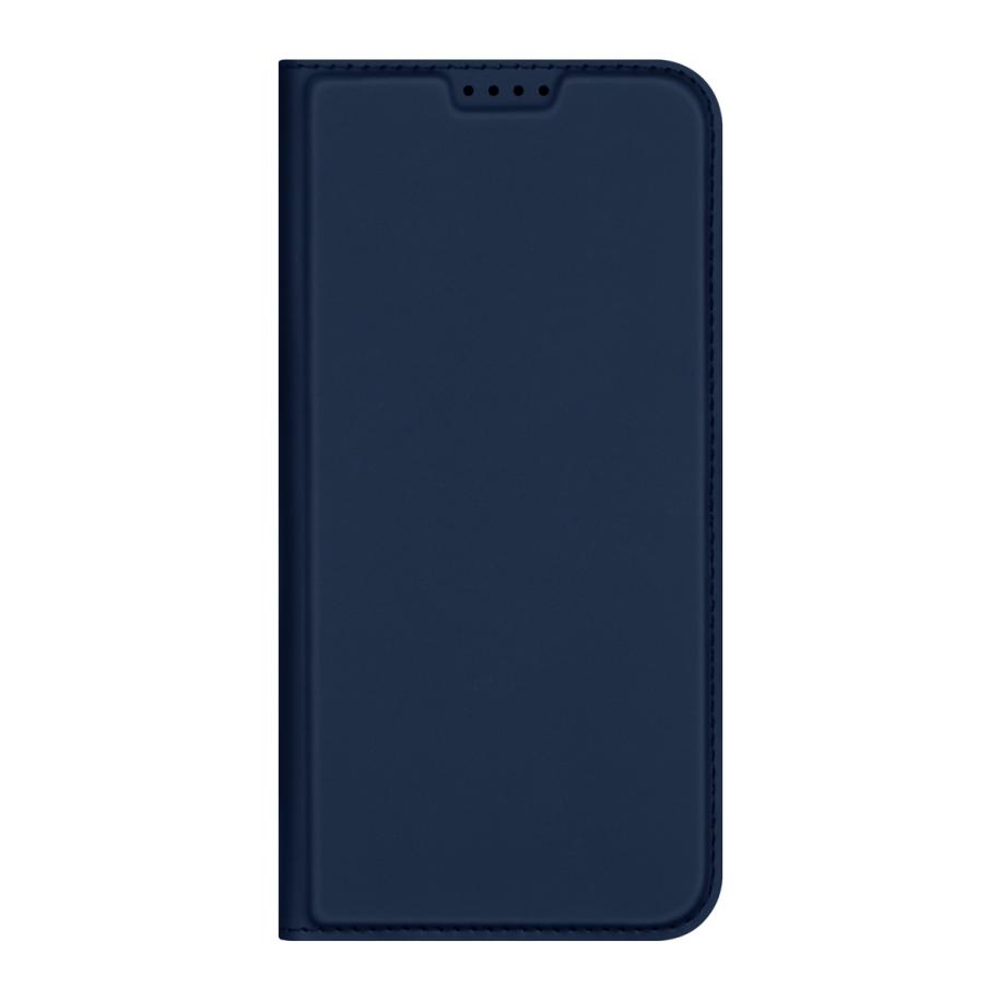 Dux Ducis Slim Softcase Bookcase voor de Honor 200 - Donkerblauw Blauw