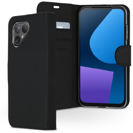 Accezz Wallet Softcase Bookcase voor de Fairphone 5 - Zwart