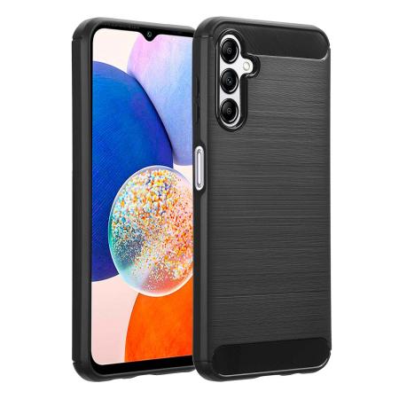 imoshion Brushed Backcover voor de Samsung Galaxy A14 (5G/4G) - Zwart