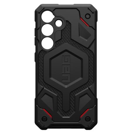 UAG Monarch Pro Backcover voor de Samsung Galaxy S24 - Kevlar Black