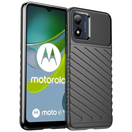 imoshion Thunder Backcover voor de Motorola Moto E13 - Zwart