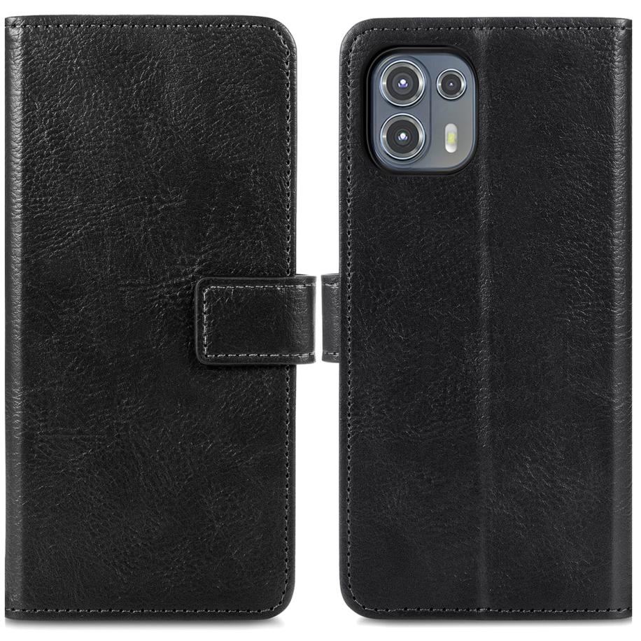 imoshion Luxe Bookcase voor de Motorola Edge 20 Lite - Zwart Zwart