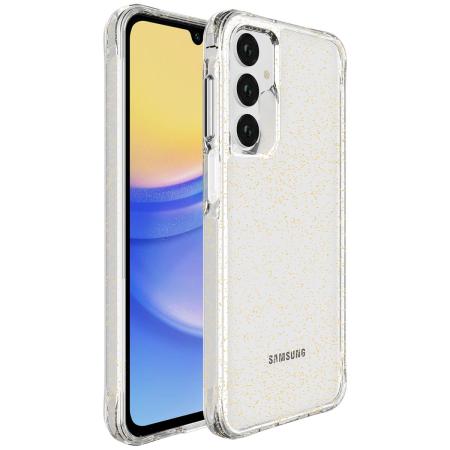 imoshion Clear Glitter Backcover voor de Samsung Galaxy A26 / A16 - Goud