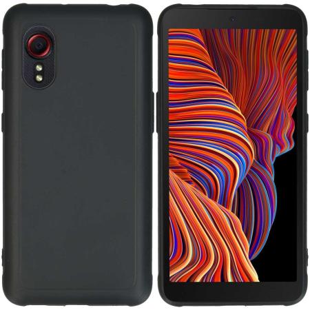 Accezz Color Backcover voor de Samsung Galaxy Xcover 5 - Zwart