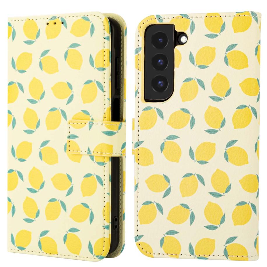 imoshion Design Bookcase voor de Samsung Galaxy S22 - Citrus Dream Multicolor