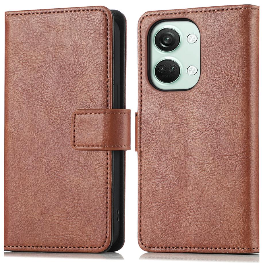 imoshion Luxe Bookcase voor de OnePlus Nord 3 - Bruin Bruin