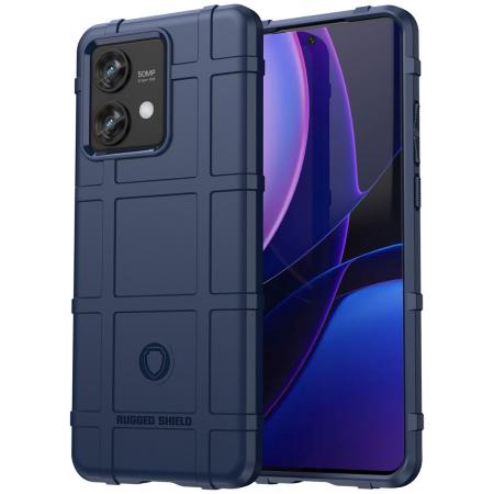 imoshion Rugged Shield Backcover voor de Motorola Edge 40 Neo - Donkerblauw